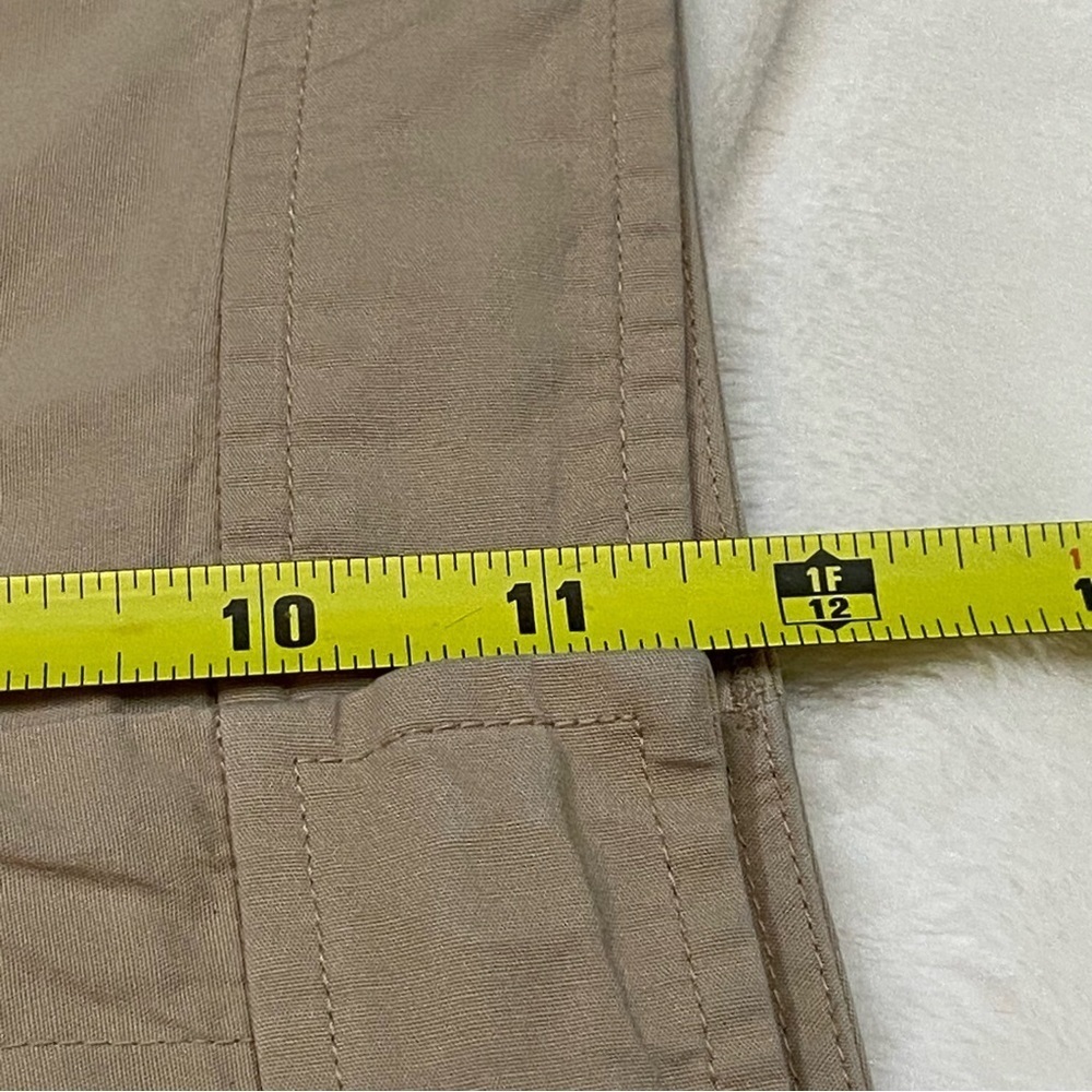 LAUREN RALPH LAUREN / Dark khaki Bermuda Shorts Size 12 - Picture 9 of 10